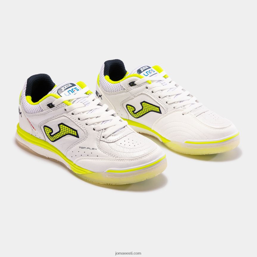 futsal kingad top flex rebound 23 siseruumides lnfs DJNBH9 valge Joma