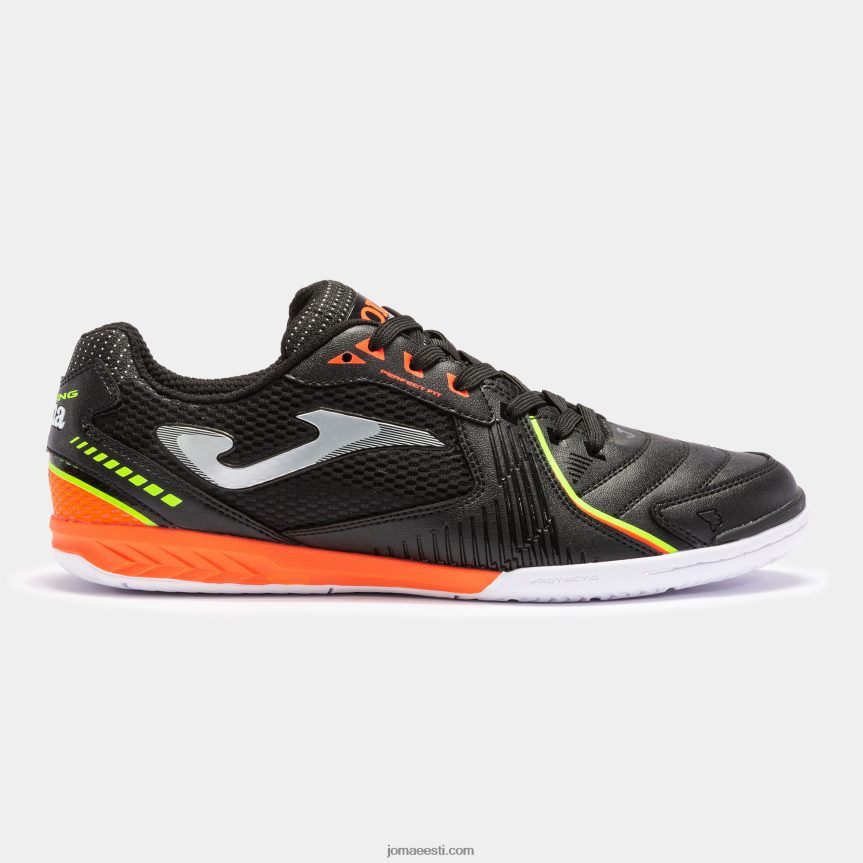 futsali jalatsid dribling 23 siseruumides DJNBH185 must punane Joma