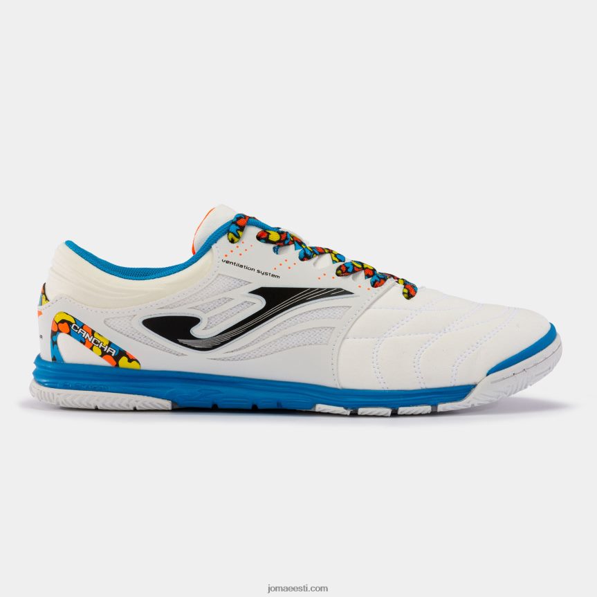 futsali kingad cancha 22 siseruumides DJNBH2588 valge sinine Joma