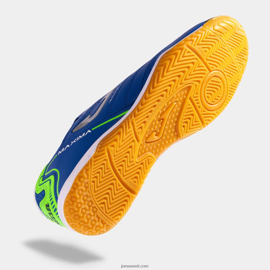 futsali kingad maxima 23 siseruumides DJNBH438 kuninglik sinine fluorestseeruv roheline Joma