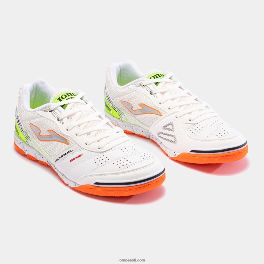 futsali kingad mundial 23 siseruumides DJNBH107 valge korall Joma