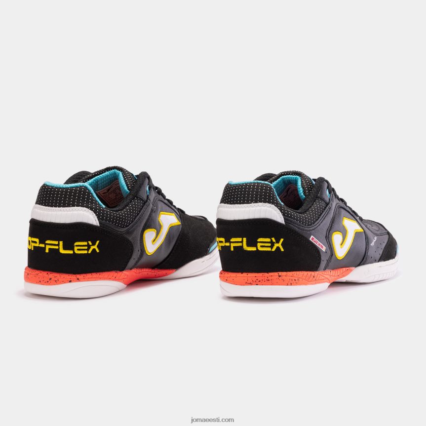 futsali kingad top flex 23 siseruumides DJNBH173 must punane Joma