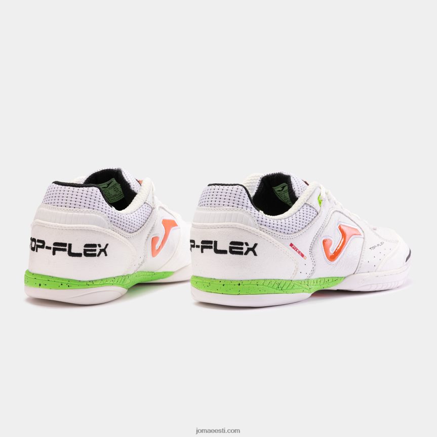 futsali kingad top flex 23 siseruumides DJNBH192 valge roheline Joma