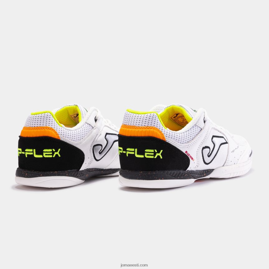 futsali kingad top flex 23 siseruumides DJNBH25 valge must Joma