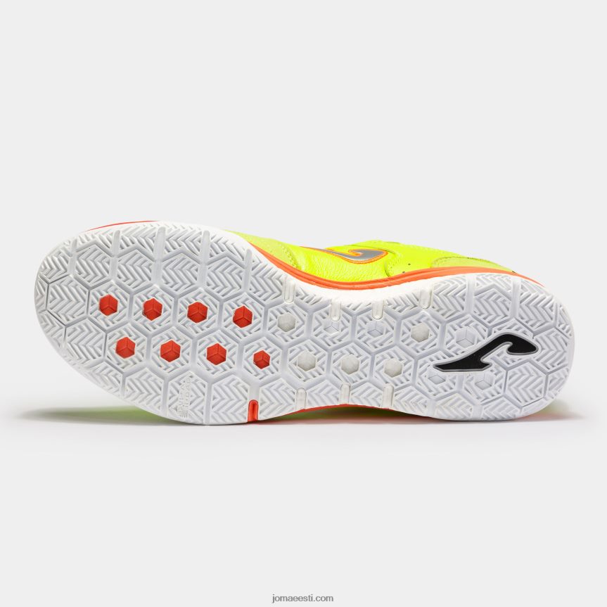 futsali kingad top flex rebound 23 siseruumides DJNBH1187 fluorestseeruv roheline punane Joma