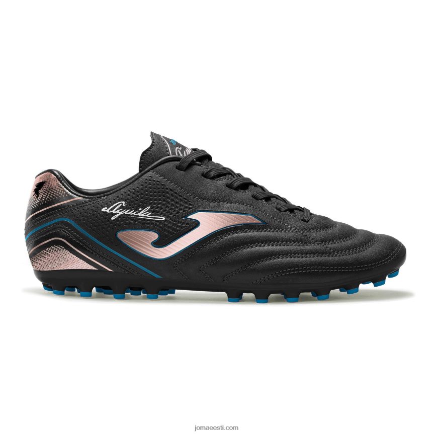 jalgpallisaapad aguila 23 kunstmuru DJNBH417 must kuld Joma