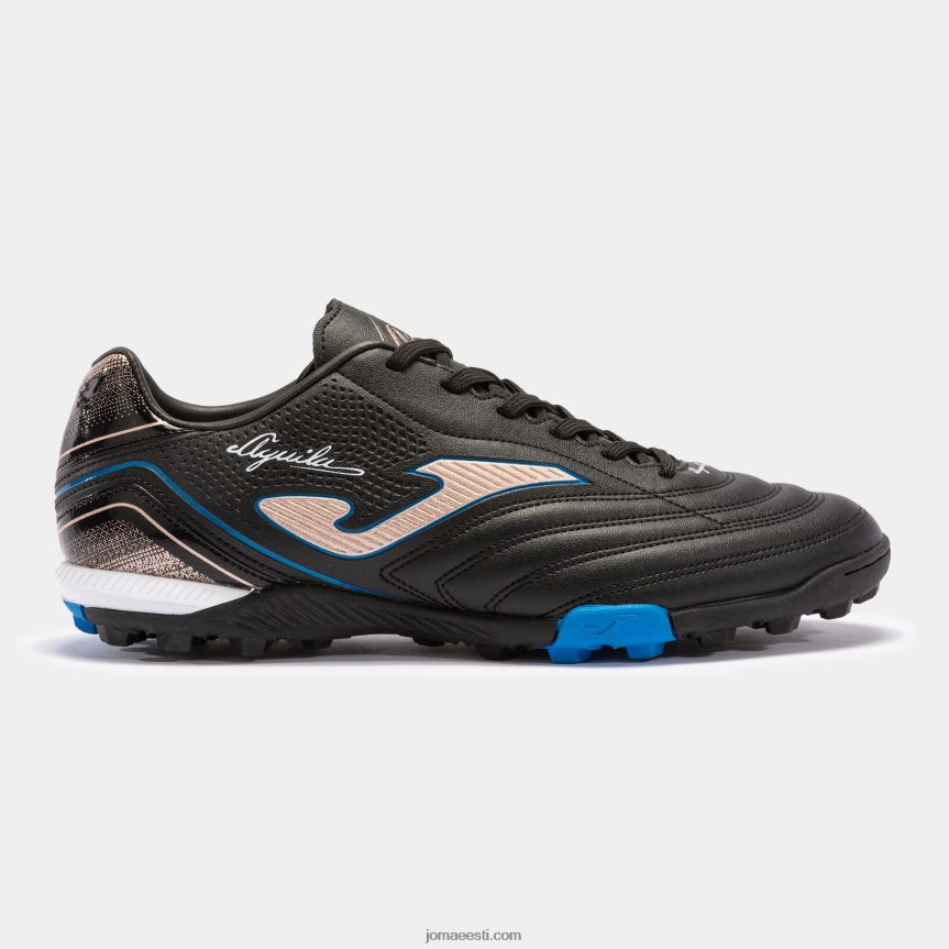 jalgpallisaapad aguila 23 muru DJNBH1133 must kuld Joma
