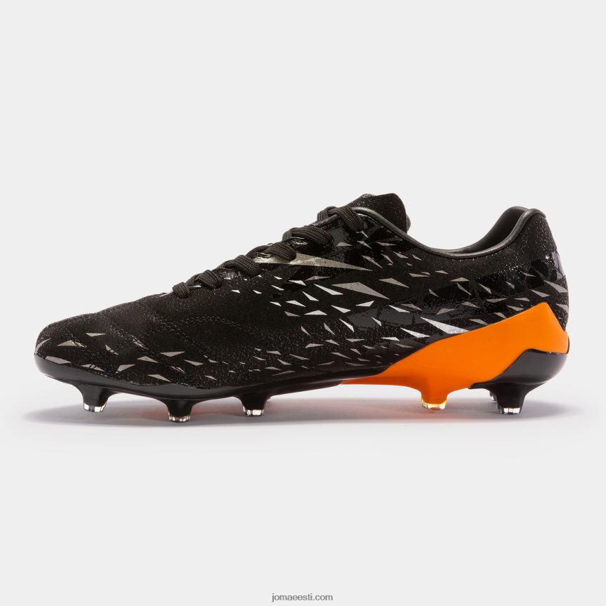 jalgpallisaapad evolution cup 23 kindel maa fg DJNBH200 must oranž Joma