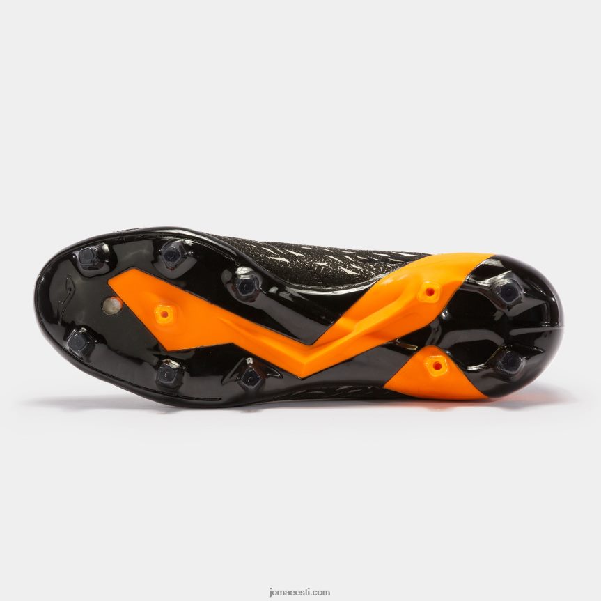 jalgpallisaapad evolution cup 23 kindel maa fg DJNBH200 must oranž Joma
