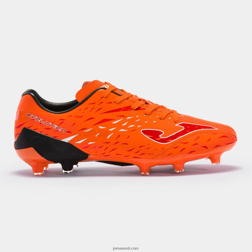 jalgpallisaapad evolution cup 23 kindel maa fg DJNBH650 oranž Joma
