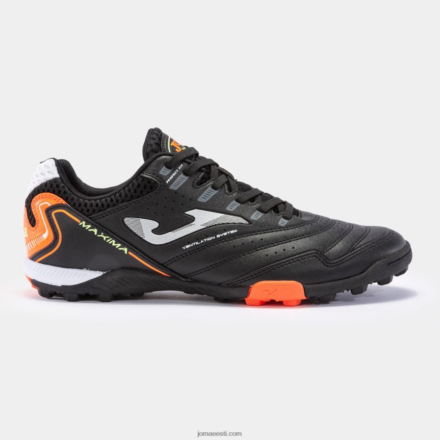jalgpallisaapad maxima 23 muru DJNBH3719 must oranž Joma