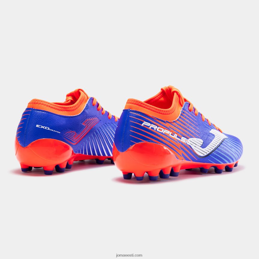 jalgpallisaapad propulsion cup 23 kunstmuru DJNBH403 kuninglik sinine fluorestseeruv oranž Joma