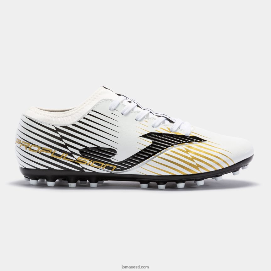 jalgpallisaapad propulsion cup 23 kunstmuru DJNBH852 valge must Joma