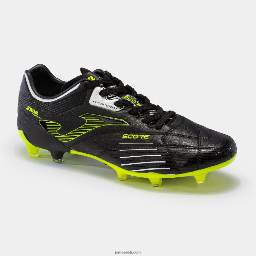 jalgpallisaapad skoor 23 kindla maa fg DJNBH855 must Joma