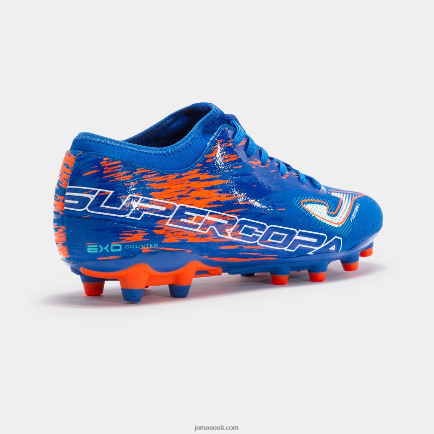 jalgpallisaapad supercopa 23 kindel maa fg DJNBH619 kuninglik sinine korall Joma