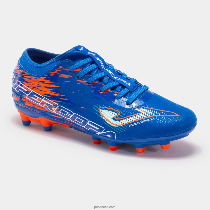 jalgpallisaapad supercopa 23 kindel maa fg DJNBH619 kuninglik sinine korall Joma