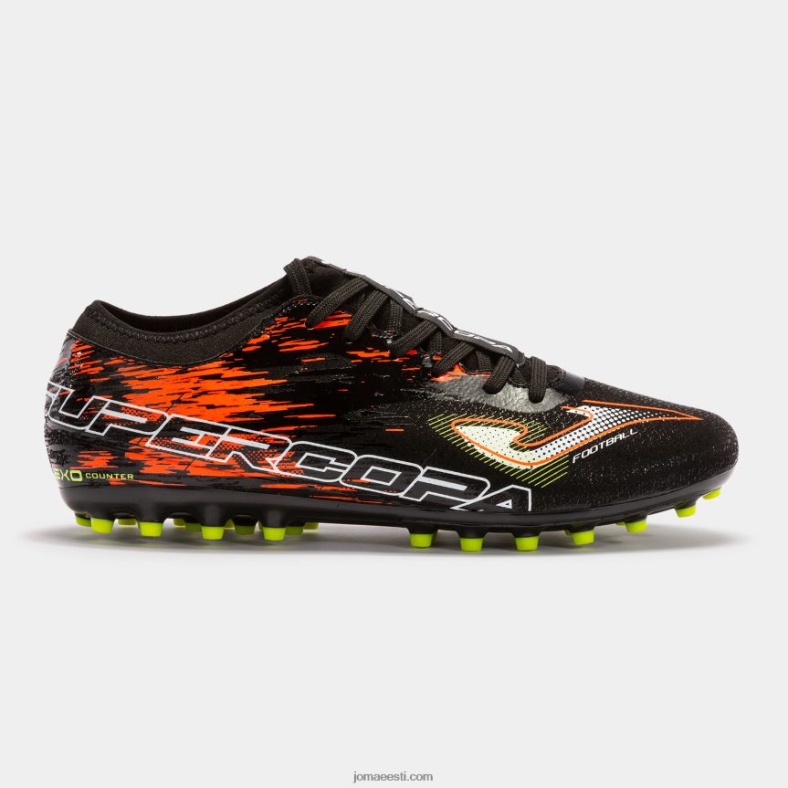 jalgpallisaapad supercopa 23 kunstmuru DJNBH1142 must korall Joma