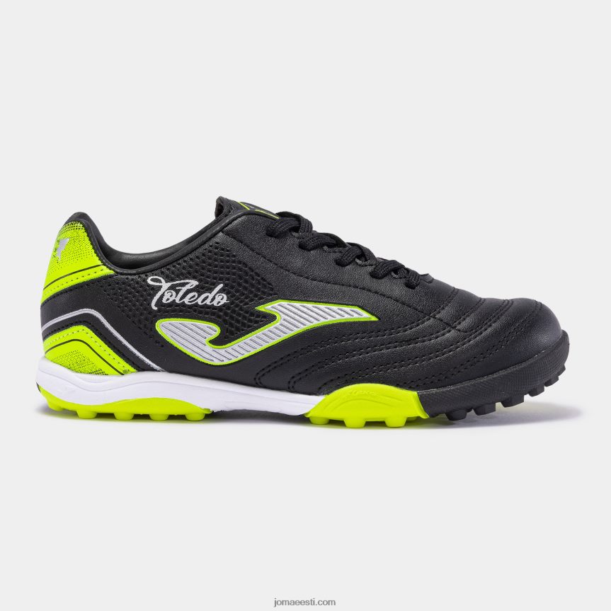 jalgpallisaapad toledo 22 muru juunior DJNBH2697 must Joma