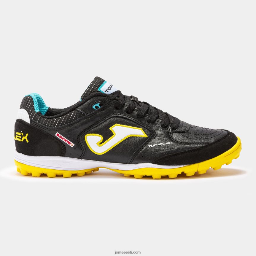 jalgpallisaapad top flex 23 turf DJNBH26 must punane Joma