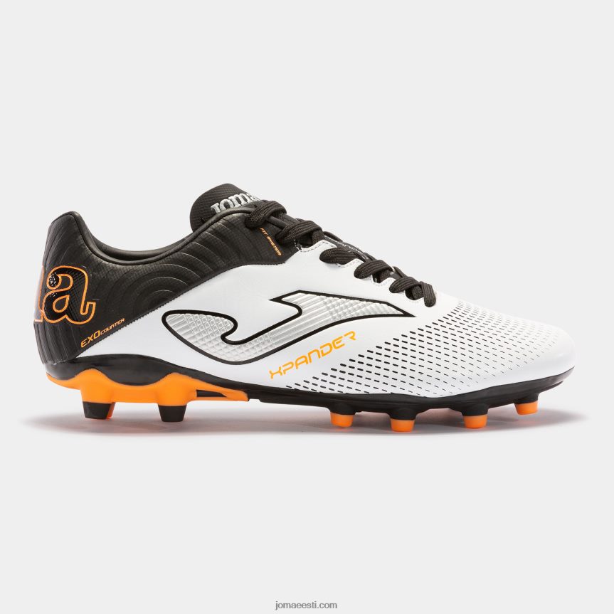 jalgpallisaapad xpander 23 kindla maandusega fg DJNBH48 valge must Joma