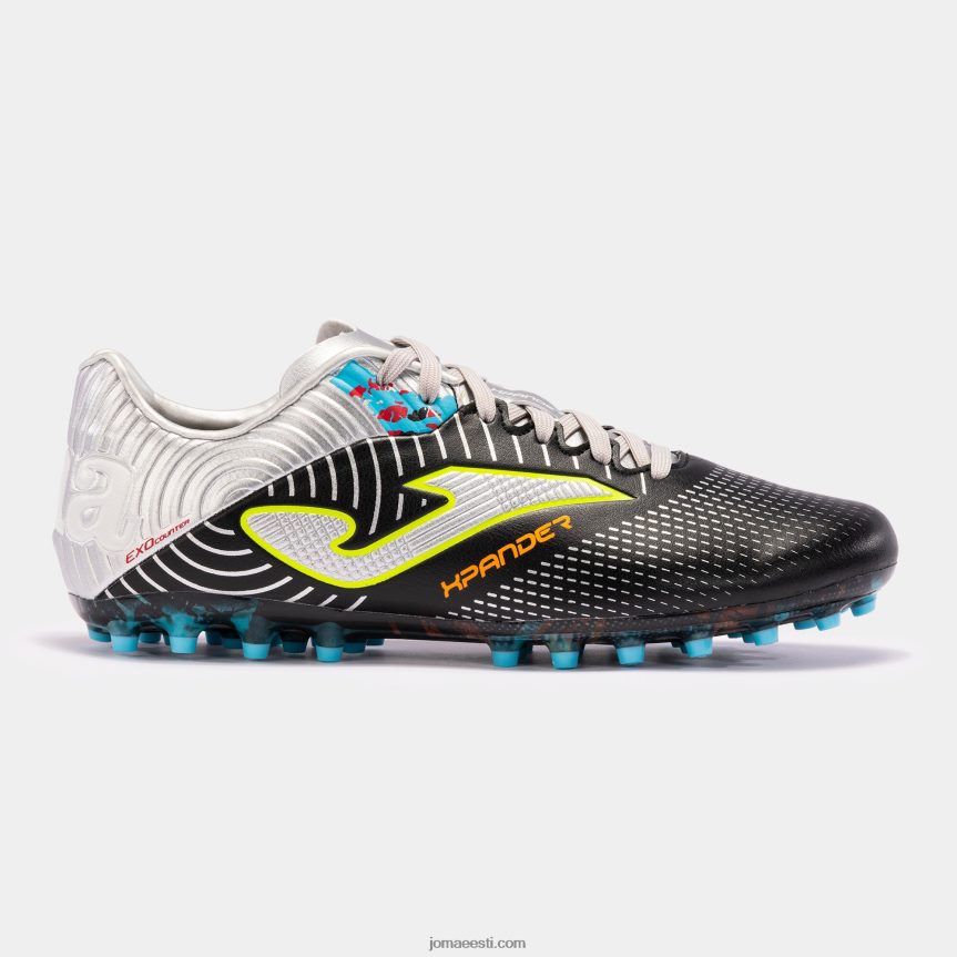 jalgpallisaapad xpander 23 kunstmuru DJNBH589 must hõbe Joma