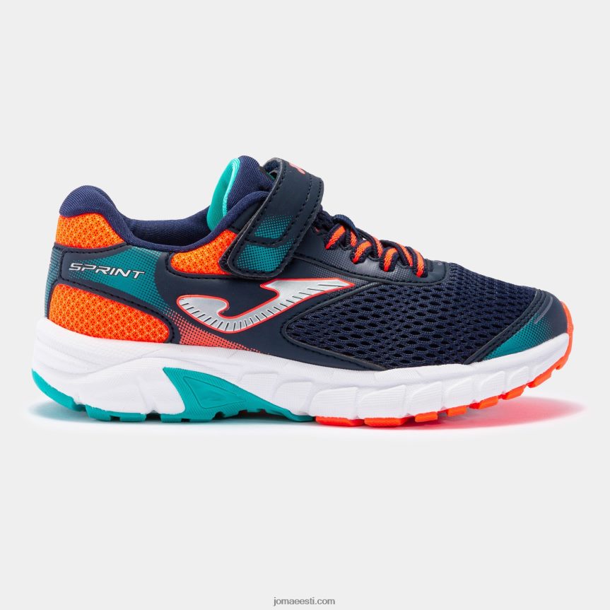 jooksujalatsid j.sprint jr 23 juunior DJNBH2700 tumesinine punane Joma