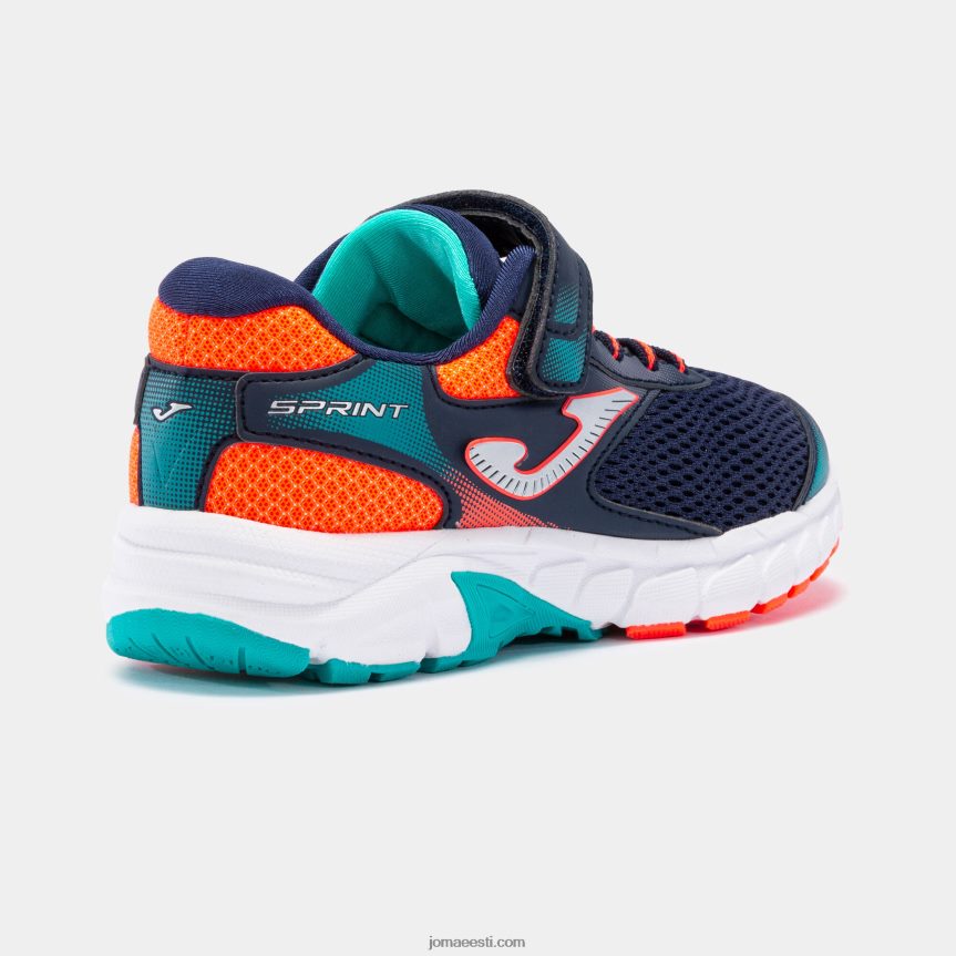 jooksujalatsid j.sprint jr 23 juunior DJNBH2700 tumesinine punane Joma