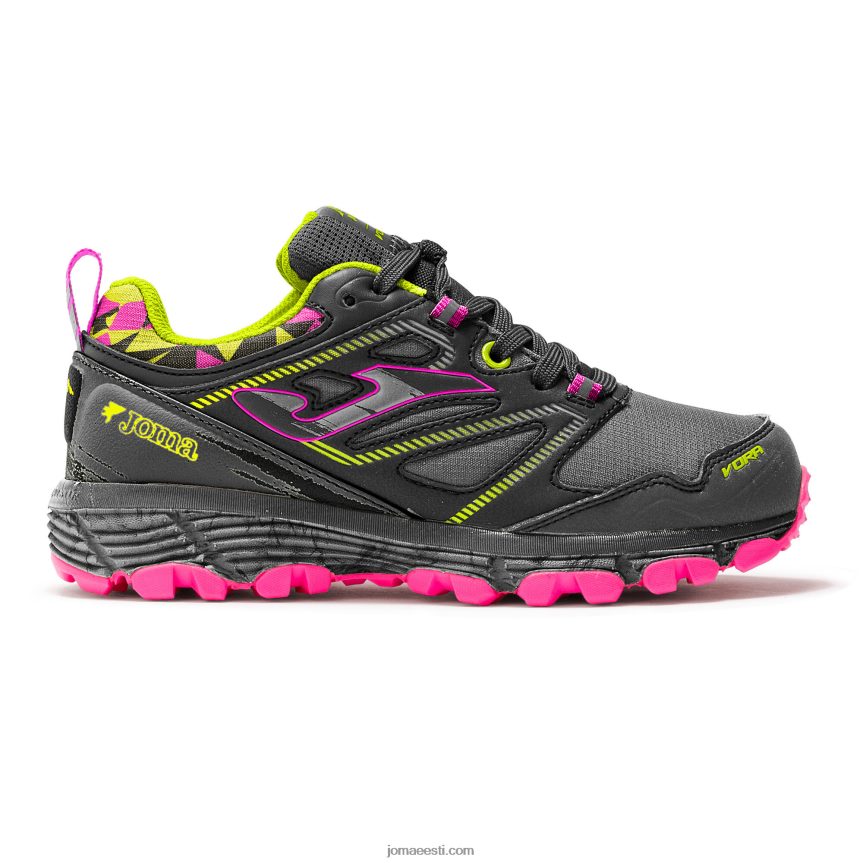 jooksujalatsid vora jr 23 juunior DJNBH4096 must fuksia Joma