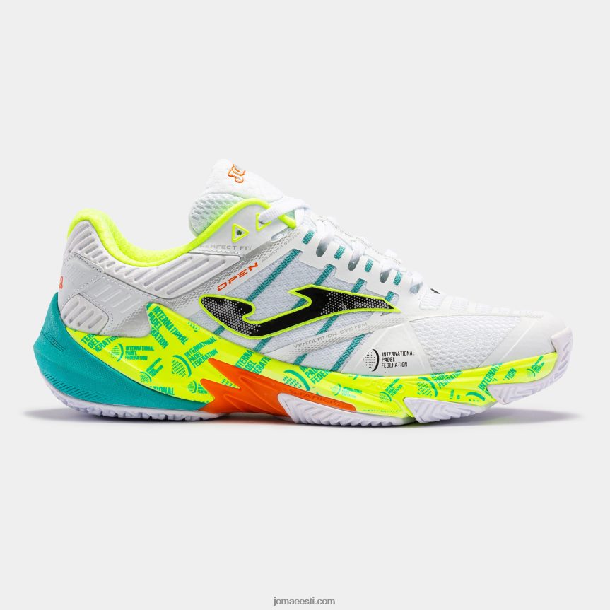 kingad t.open 23 International Padel Federation savi DJNBH3494 valge lubi Joma