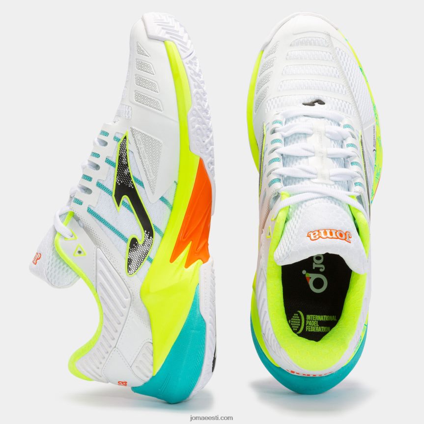 kingad t.open 23 International Padel Federation savi DJNBH3494 valge lubi Joma