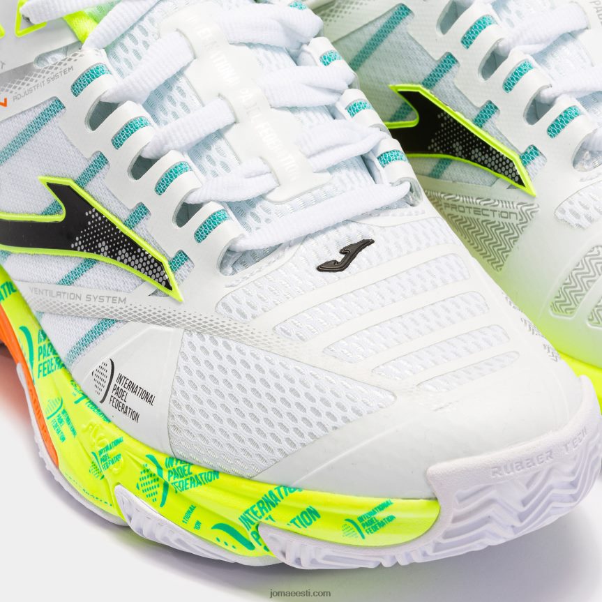 kingad t.open 23 International Padel Federation savi DJNBH3494 valge lubi Joma