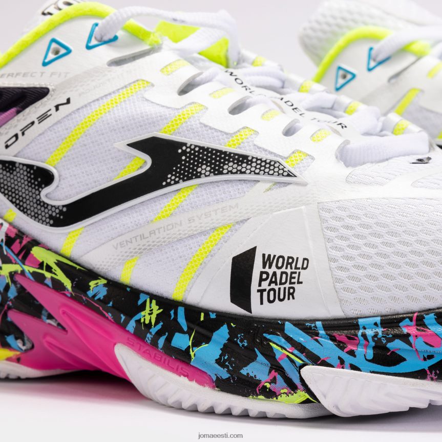 kingad t.open 23 world padel tour-wpt clay DJNBH53 valge Joma