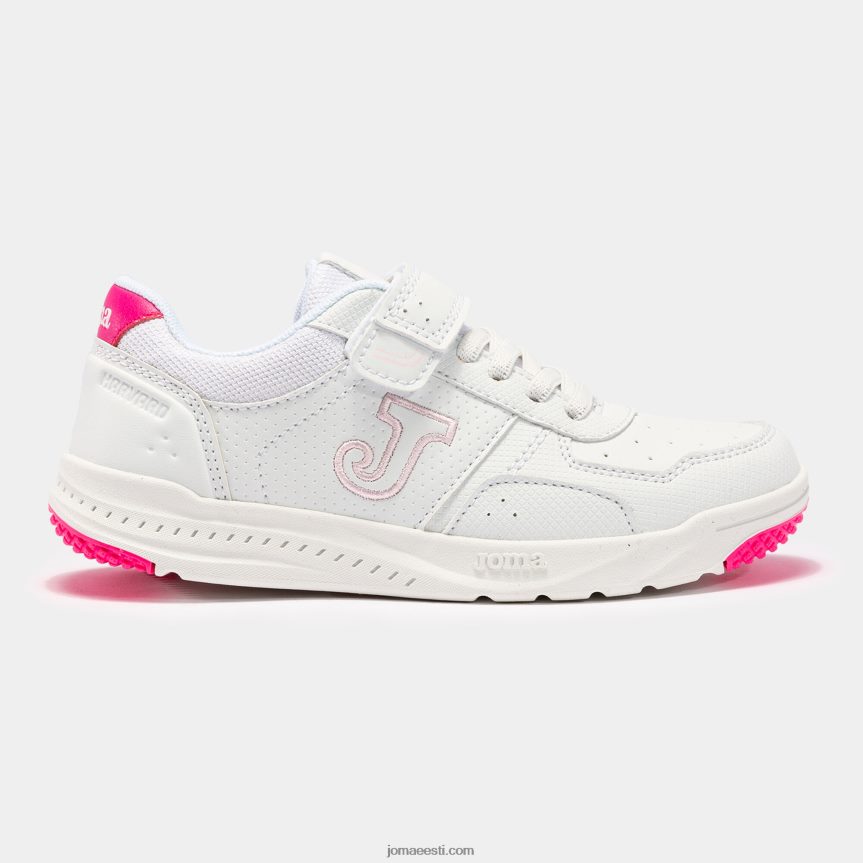 vabaajajalatsid harvard 22 juunior DJNBH4123 valge fuksia Joma