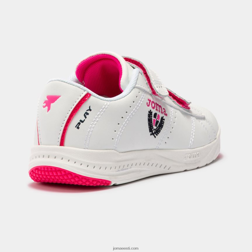 vabaajajalatsid mängivad 22 juunior DJNBH4079 valge fuksia Joma