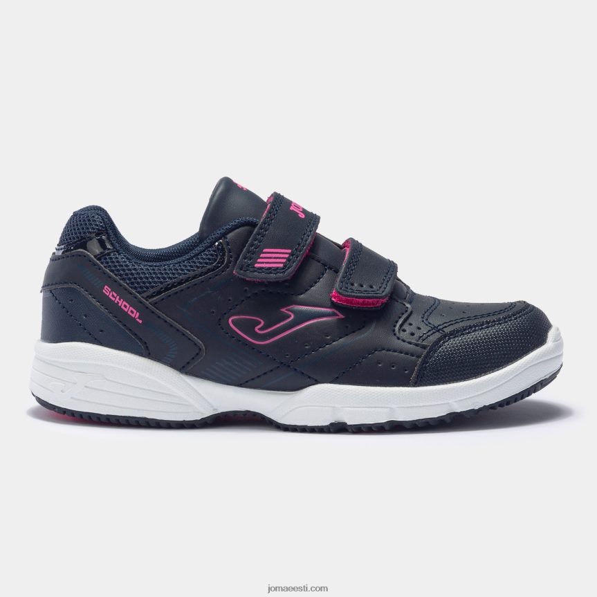 vabaajajalatsite kool 22 juunior DJNBH2763 tumesinine fuksia Joma