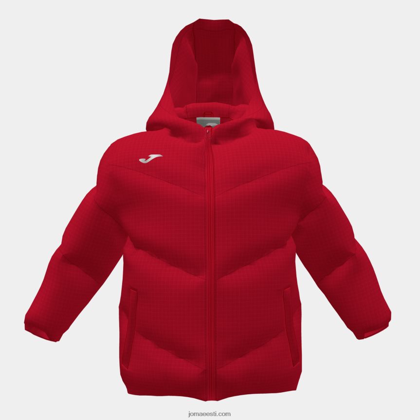 anorak noorem lõvi DJNBH2704 punane Joma