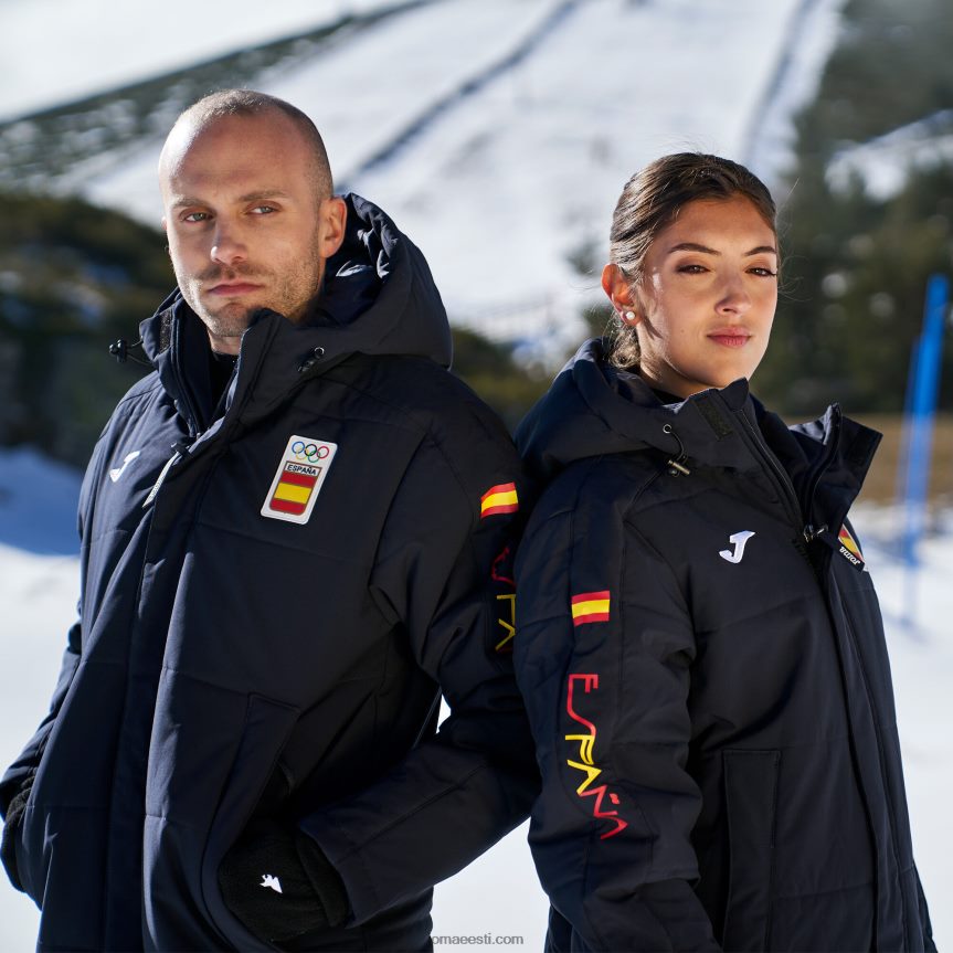 anorak vaba aja Hispaania olümpiakomitee DJNBH1417 mereväe sinine Joma