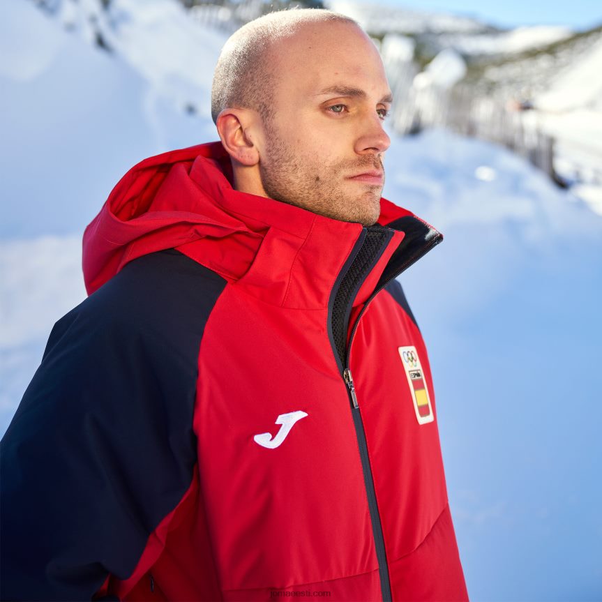 anorak vaba aja Hispaania olümpiakomitee DJNBH2596 punane Joma