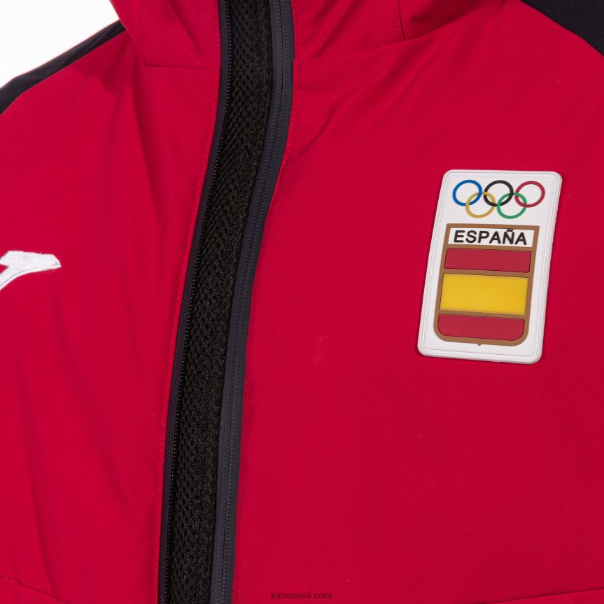 anorak vaba aja Hispaania olümpiakomitee DJNBH2596 punane Joma
