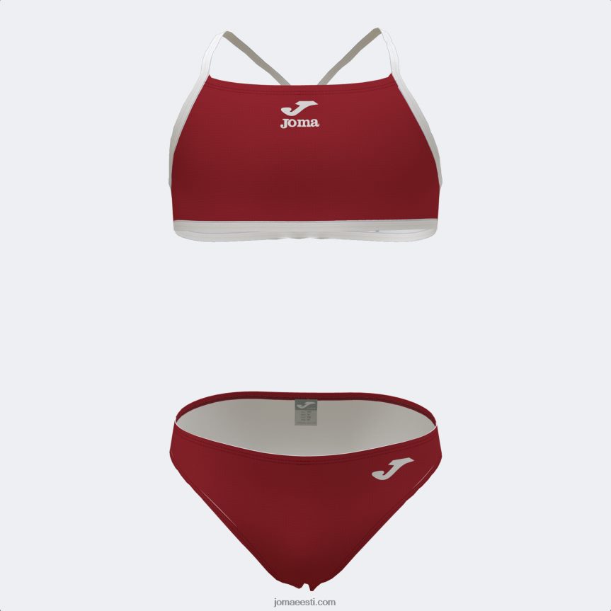 bikiinitüdruk Santa Monica DJNBH2724 punane Joma