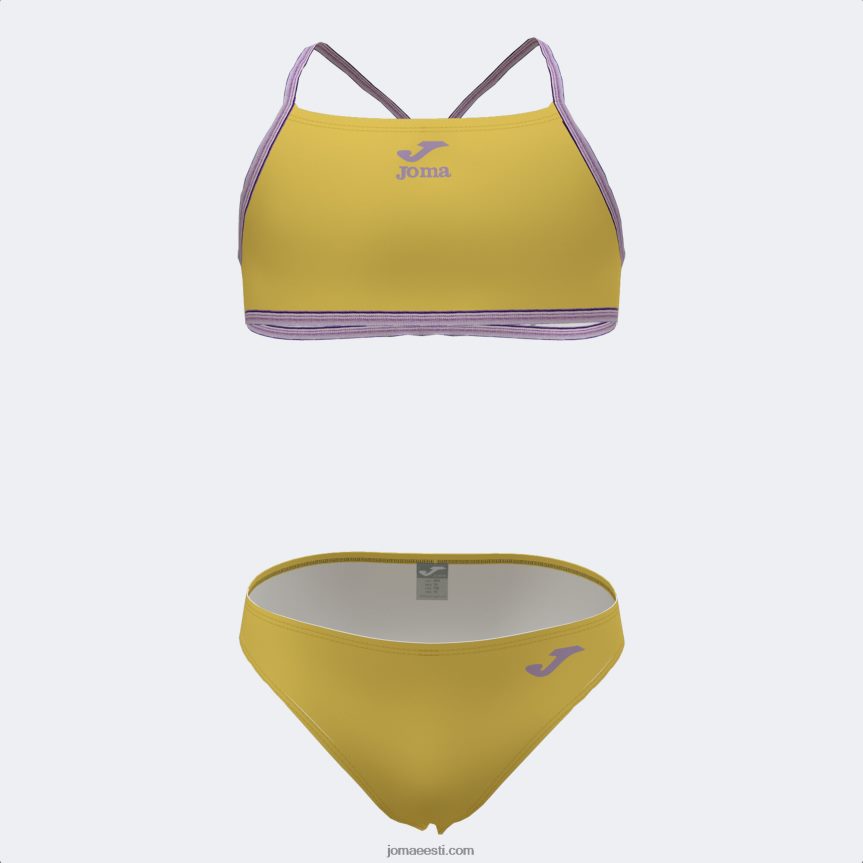 bikiinitüdruk Santa Monica DJNBH4380 kollane Joma