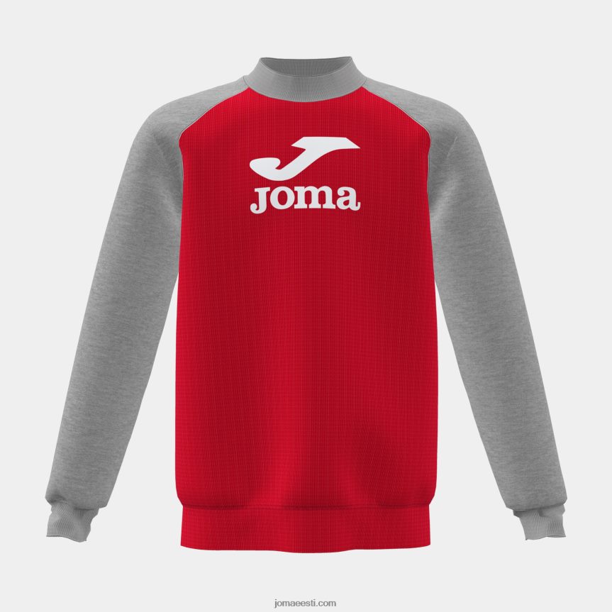 dressipluus poiss lõvi DJNBH2764 punane melanž hall Joma