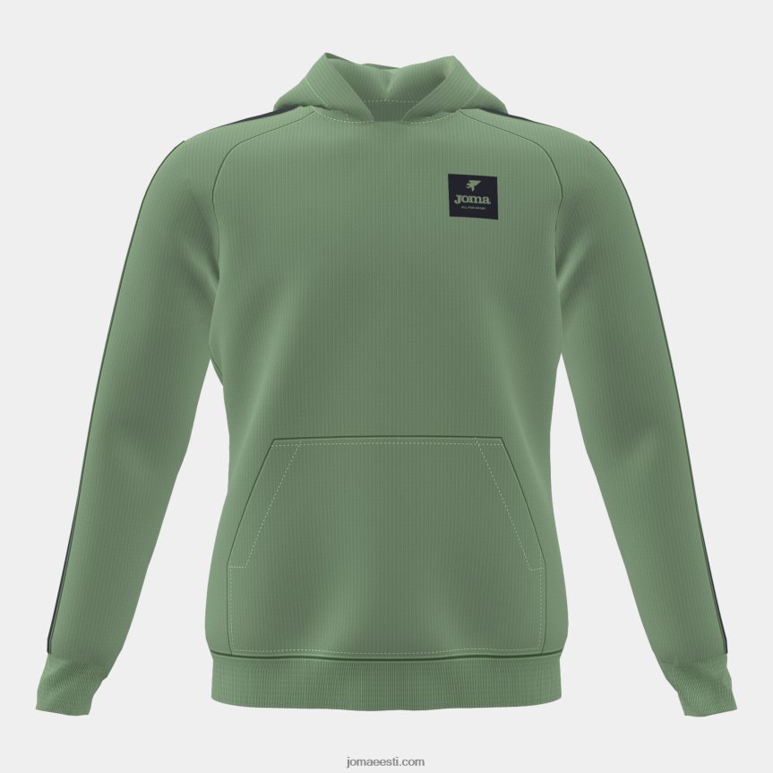 kapuutsiga kampsun juunior triip DJNBH2756 khaki Joma