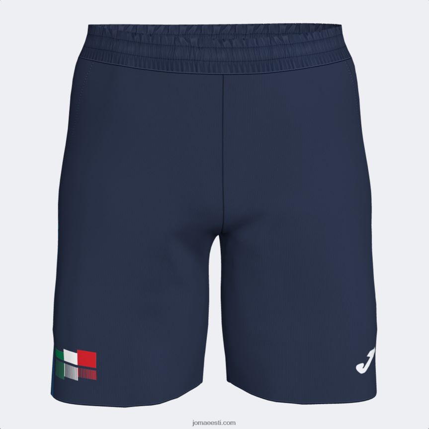 lühikesed püksid Itaalia tenniseliit DJNBH986 mereväe sinine Joma