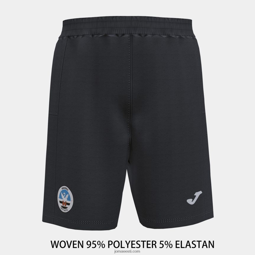 lühikesed püksid vaba aja swansea 22/23 DJNBH259 tumehall Joma