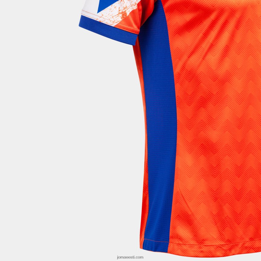 särk lühikeste varrukatega 2. vorm swansea 22/23 DJNBH4583 oranž Joma
