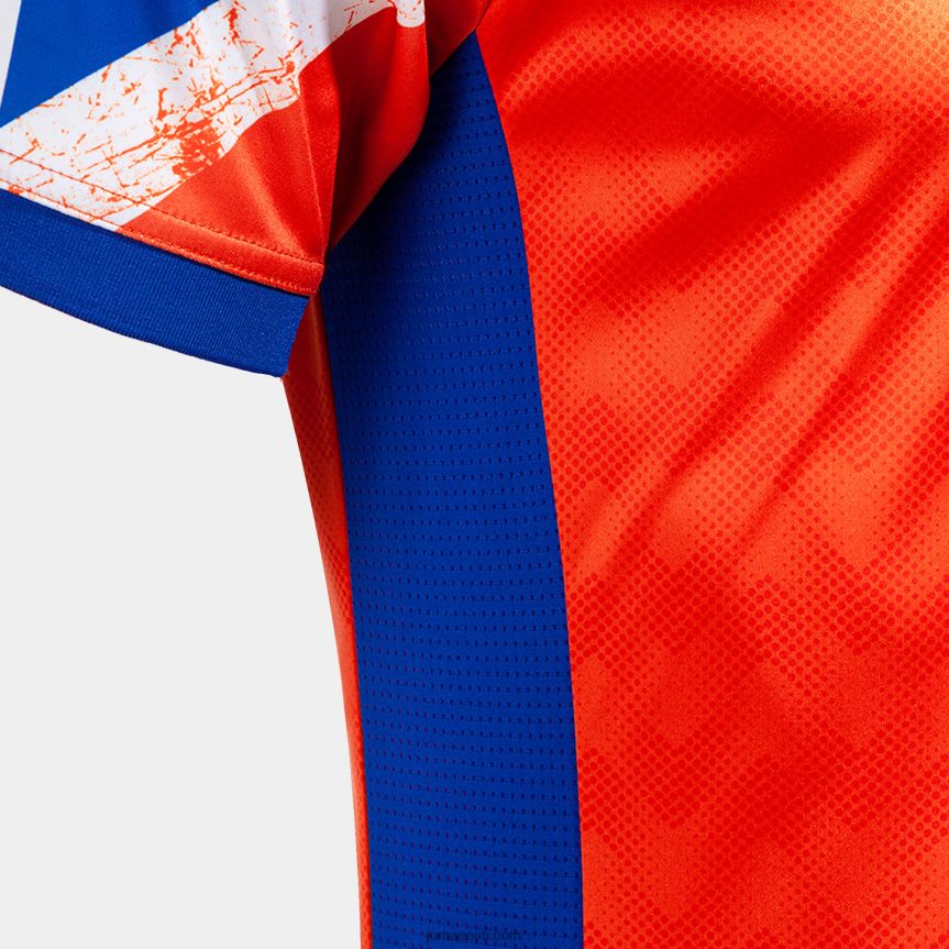 särk lühikeste varrukatega 2. vorm swansea 22/23 DJNBH4583 oranž Joma