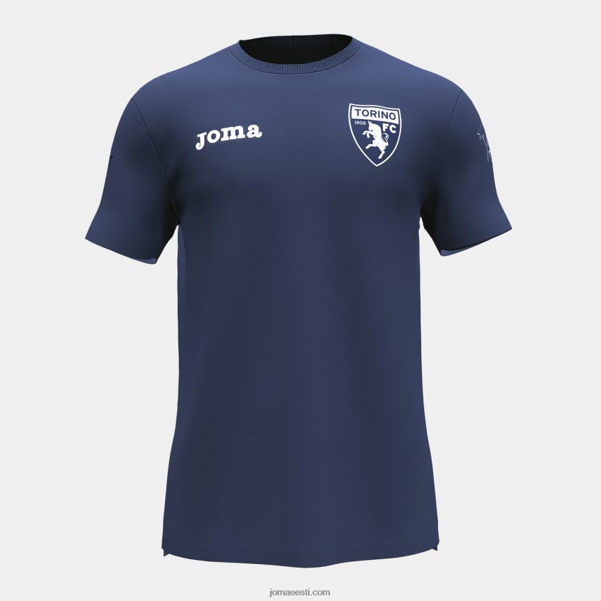 särk lühikeste varrukatega vabaaja torino 22/23 DJNBH1388 mereväe sinine Joma