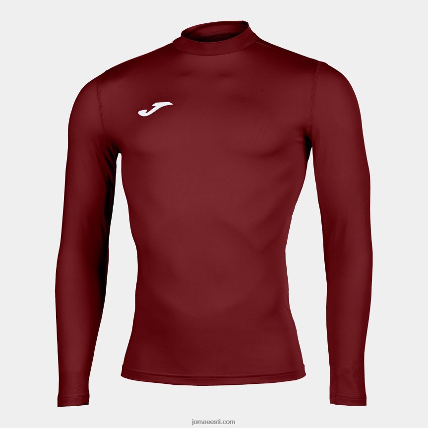 pikkade varrukatega särk brama akadeemia DJNBH3738 Burgundia Joma
