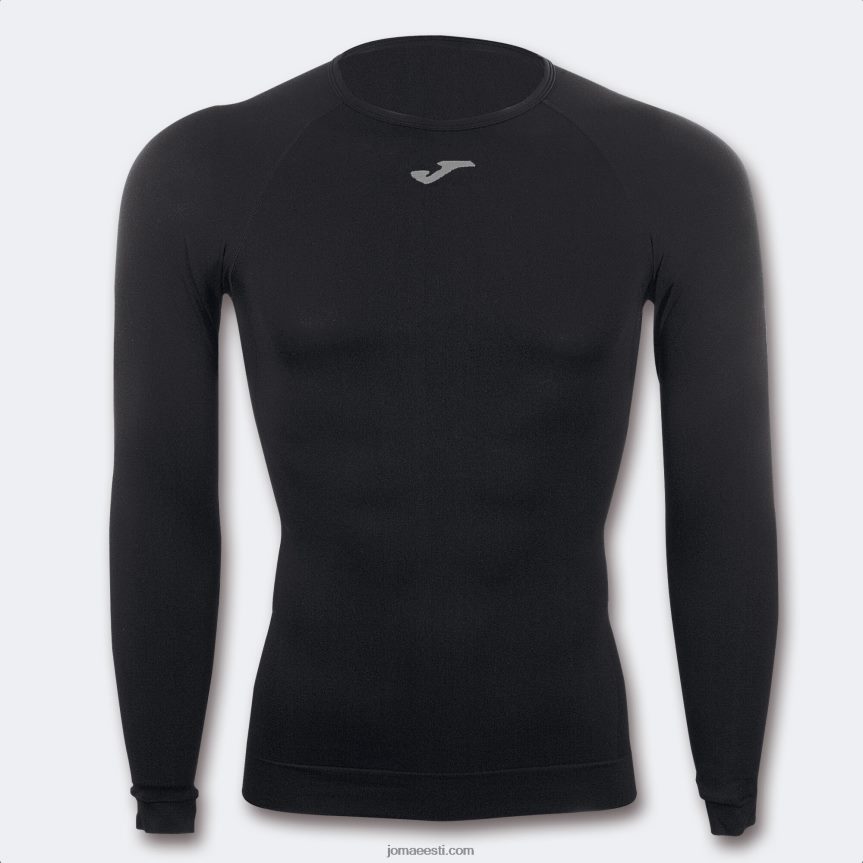 pikkade varrukatega särk brama classic DJNBH1212 must Joma